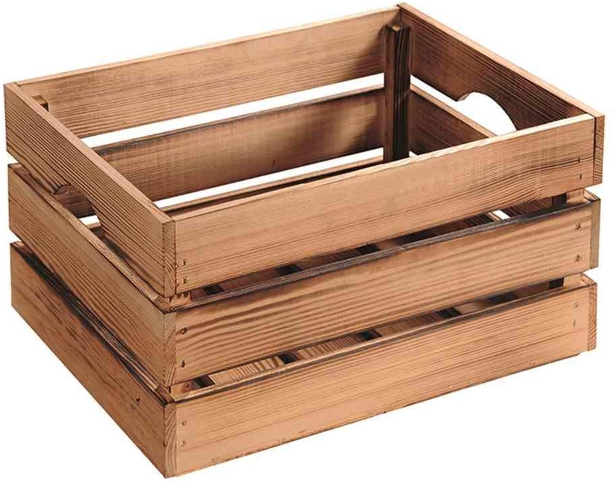 Omgoods - Opbergdoos van Grenenhout, 150 mm Hoog