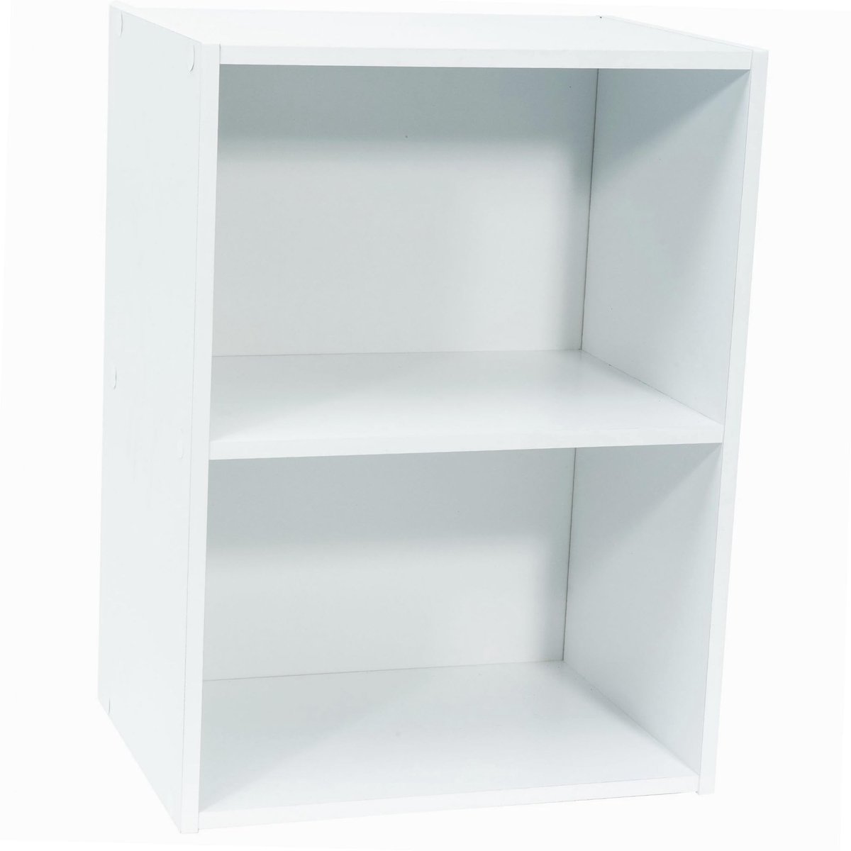 Omgoods - Opbergkast met 2 Nissen, 54 x 40 x 29 cm, Wit