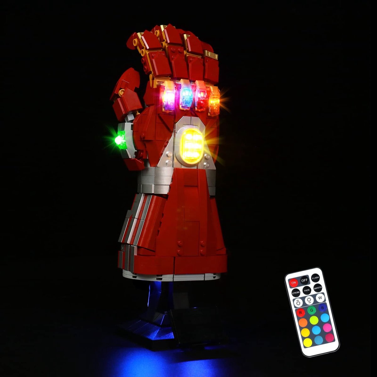 Omgoods - LED Verlichtingsset voor Bouwstenen met RGB Afstandsbediening