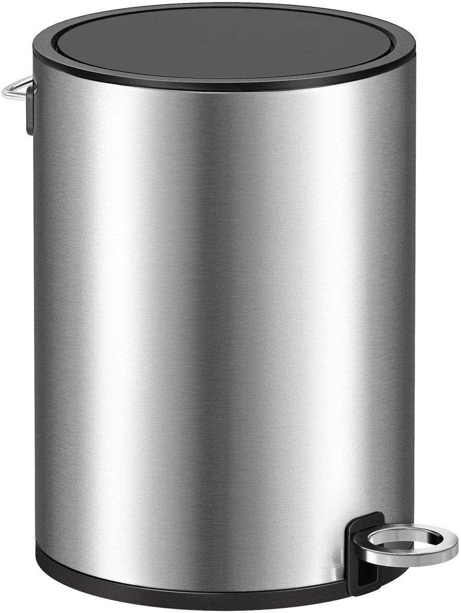 Omgoods - 3L Cosmetic Afvalbak met Soft Close en Pedal