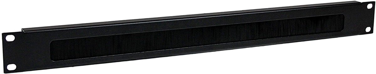 Omgoods - 1U Rackpaneel met Borstel voor Kabelbeheer