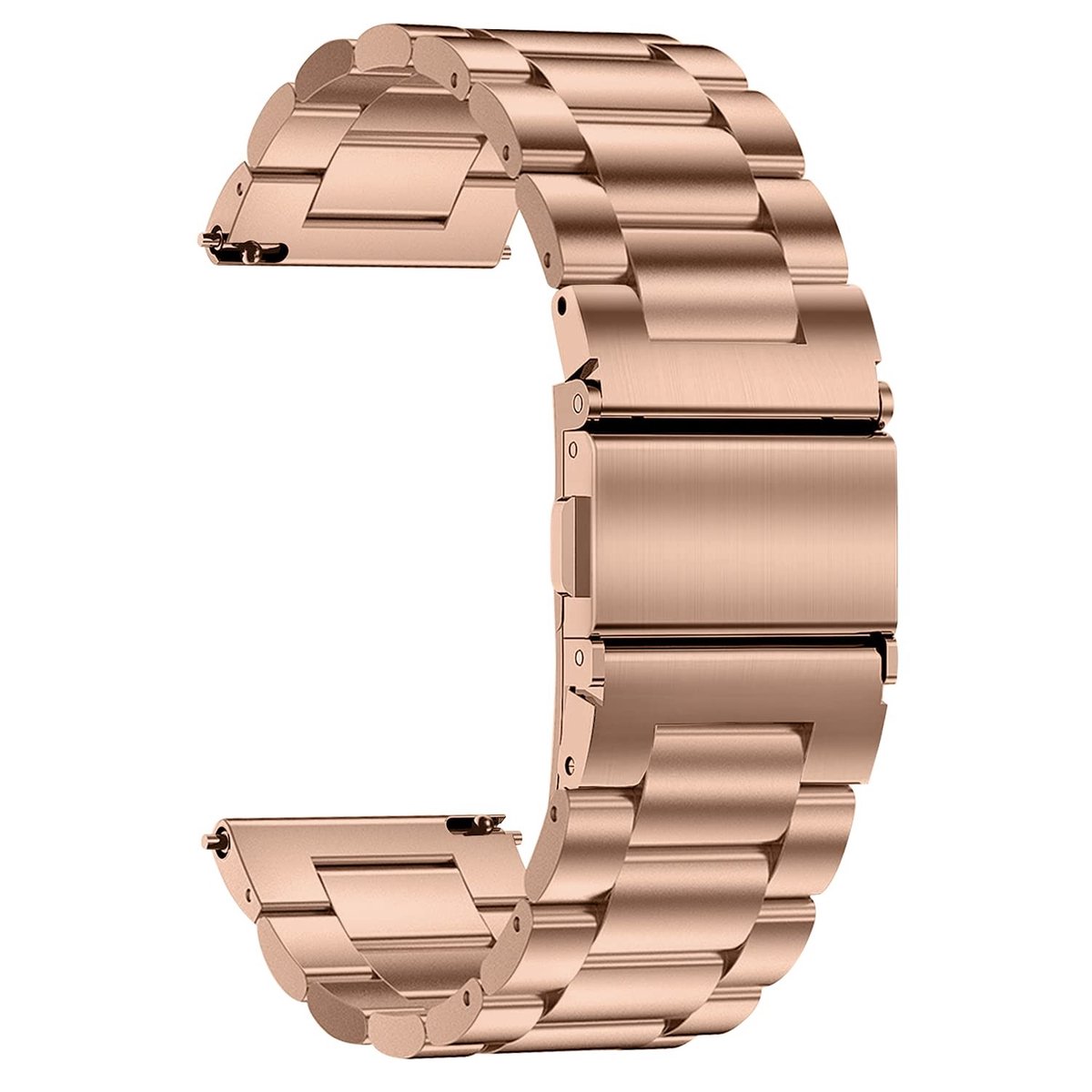 Omgoods - Metalen Horlogeband voor Slimme Horloge met Snelle Bevestiging