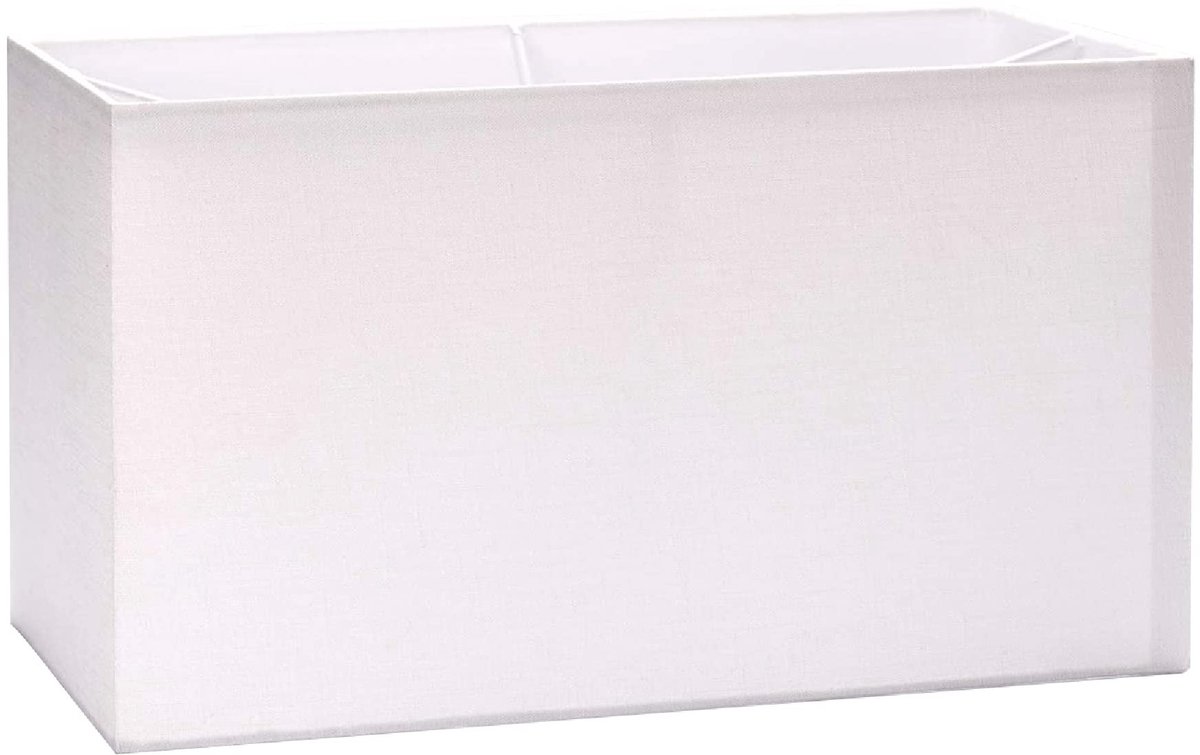 Omgoods - Stoffen Lampenkap E27, Rechthoekig voor Staande Lamp