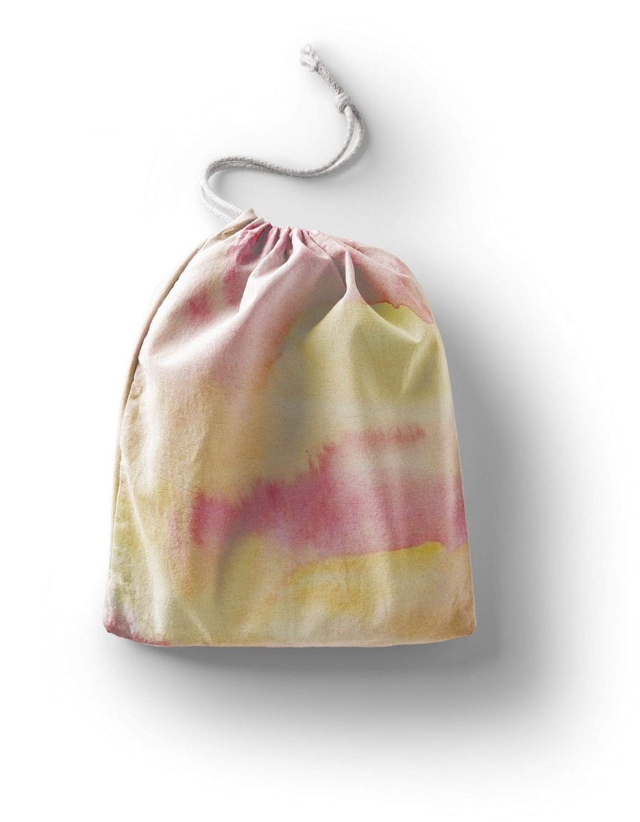 Omgoods - Katoenen Boodschappentas met Trekkoord 40x50 cm Multicolor