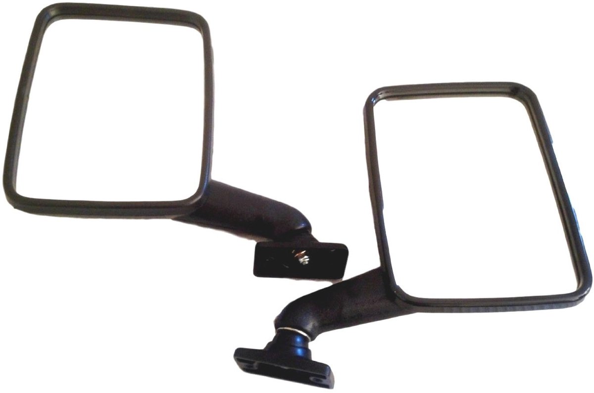 Omgoods - Set van 2 Deurspiegels voor Volkswagen Transporter T25 (1980-1990)