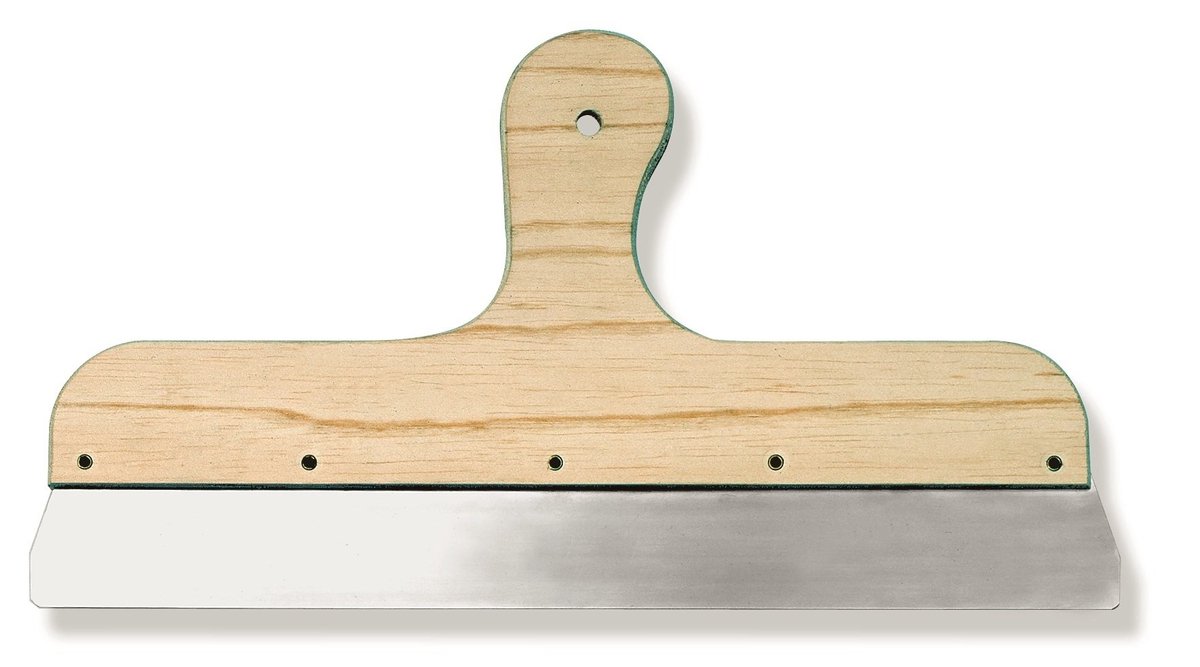 Omgoods - Putty Knife met Houten Handvat, 400 mm Breed