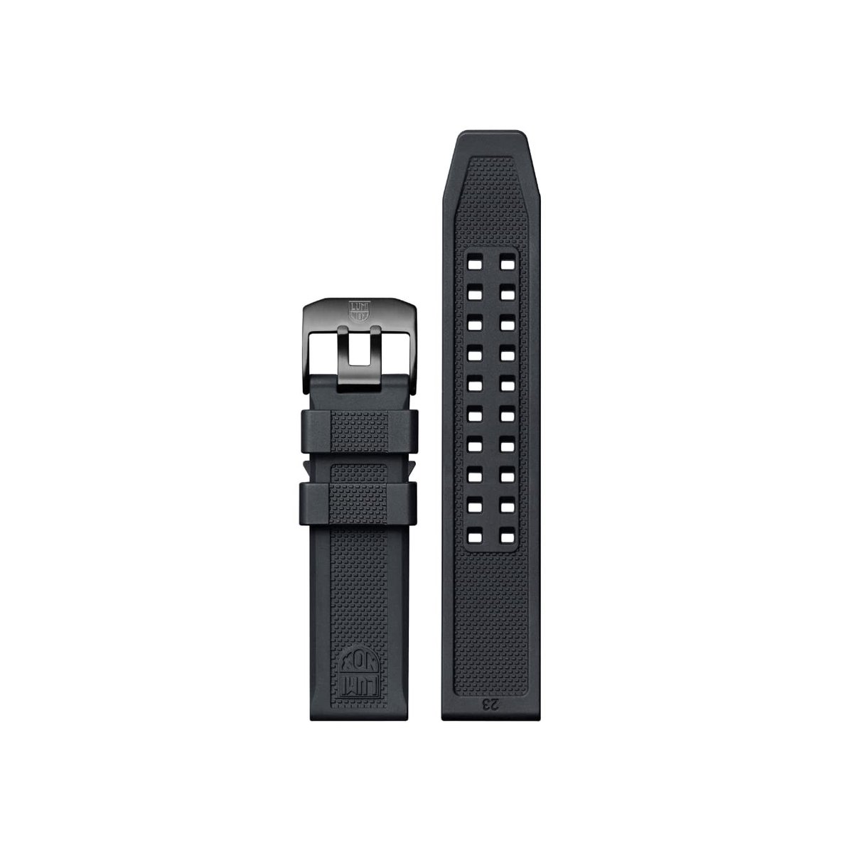 Omgoods - Rubber Watchband met RVS Sluiting voor Horloge
