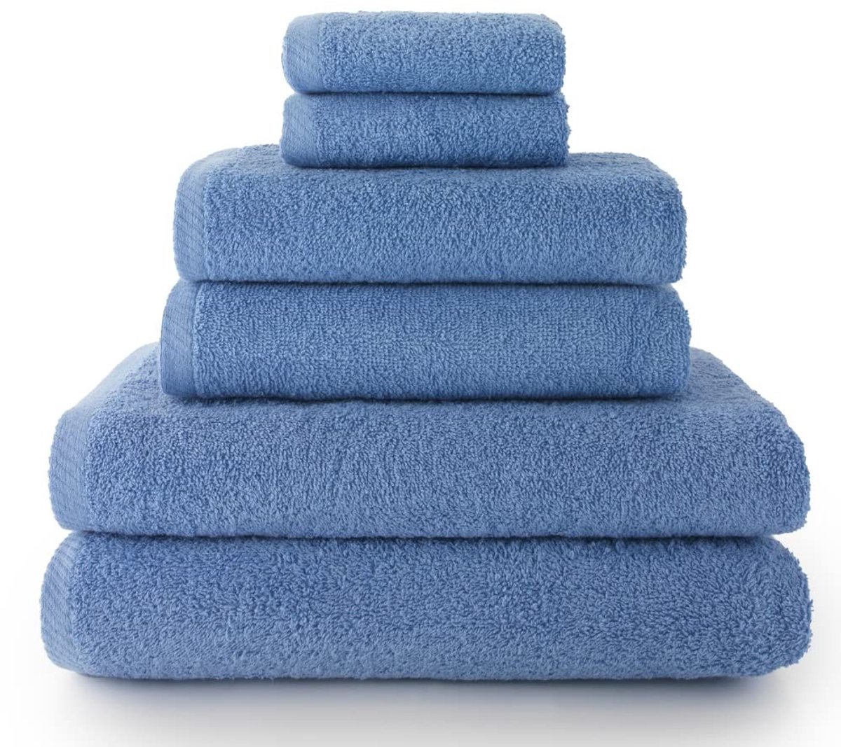 Omgoods - Handdoekenset 6-delig - 2 Handdoeken, 2 Badhanddoeken & 2 Bidetdoekjes - 100% Katoen - 500g/m²