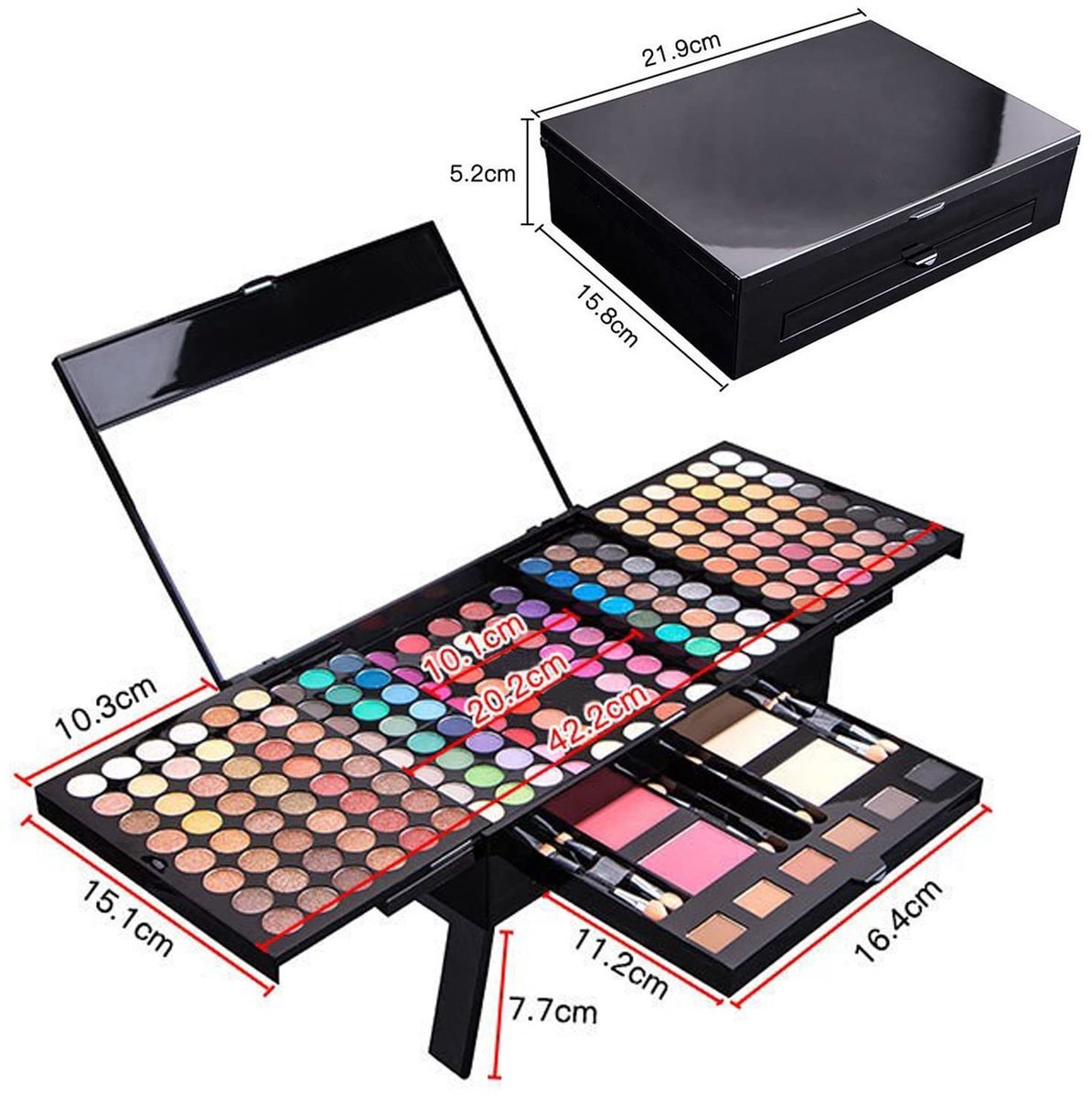 Omgoods - Multifunctionele Make-up Box Set voor Cosmetica