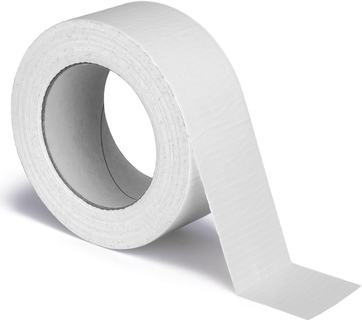 Omgoods - Pack of 10 Premium Armor Tape White [50m x 48mm] Woven Tape