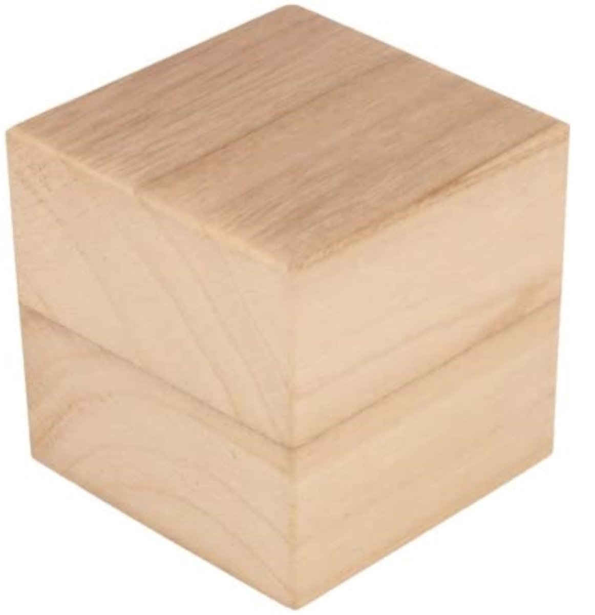 Omgoods - Set van 3 Houten Kubussen 8x8x8 cm