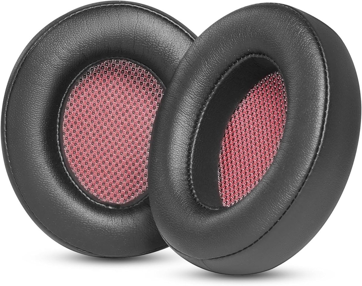 SnelShoppen - Vervangende Oorkussens Geschikt voor Teufel Real Blue NC/REAL Blue/Real Pure (2020) Stereo Hoofdtelefoon Accessoire met Geheugenfoam en