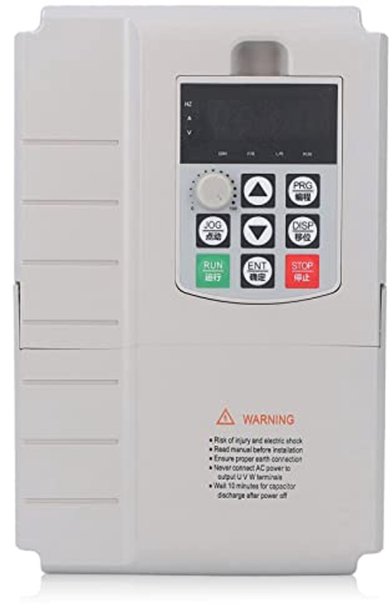 Frequentieomvormer 7.5KW, Motor Snelheidsregelaar, Motor Inverter 1-fase 220