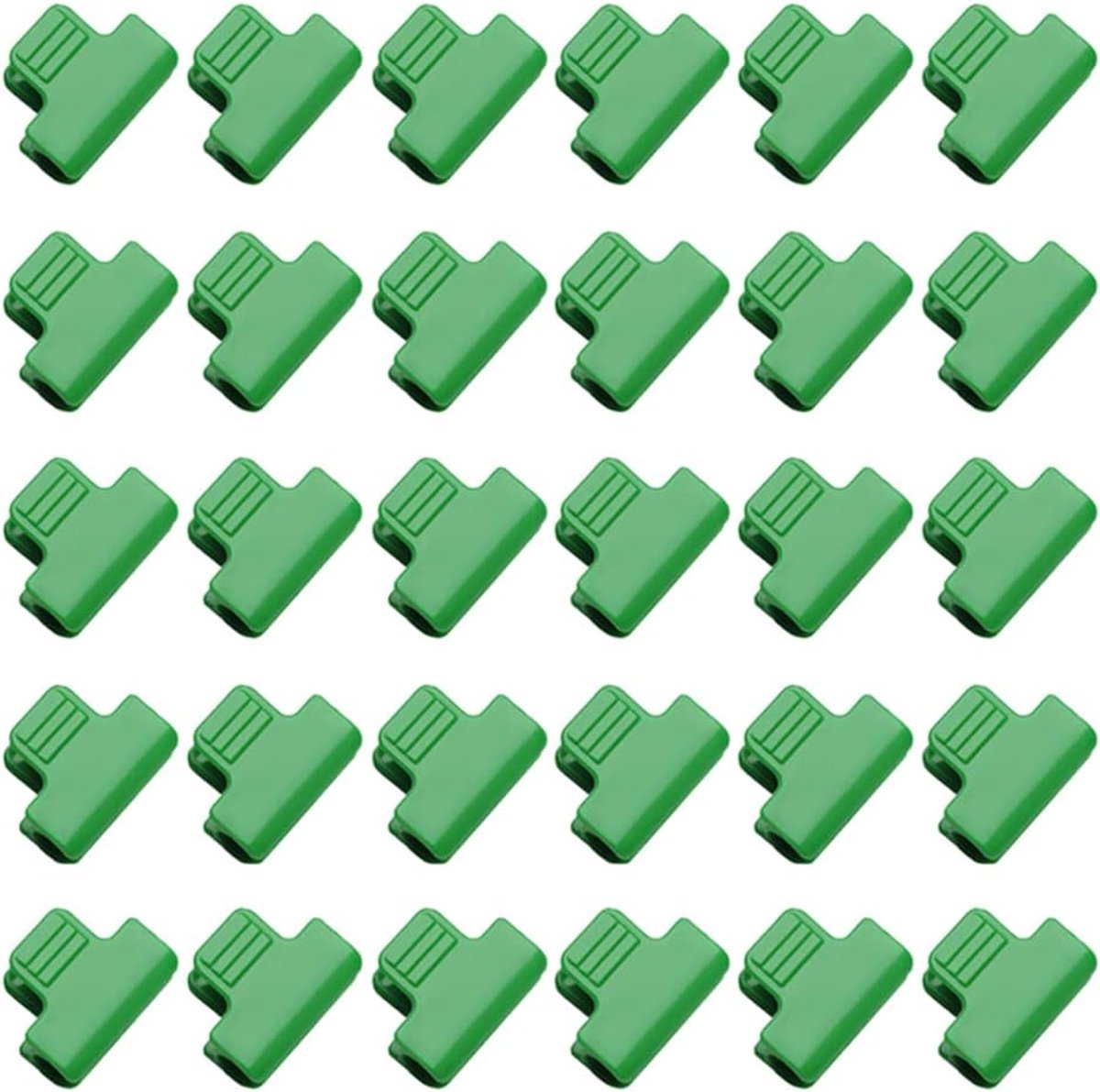 SnelShoppen - 30 Stuks Kassen Klemmen, 11mm Tuin Hoepel Clips, Plant Clips voor Folie Bedekkingen, Netten, Tunnel Hoepel Klemmen voor Schaduwdoek, Lic