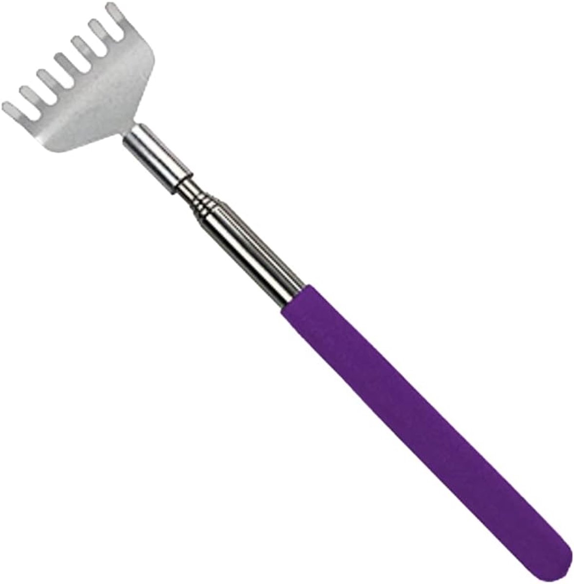 SnelShoppen - Ruggkrabber, RVS Uittrekbare Ruggkrabber, Achterkrabber, Uittrekbaar van 20cm tot 68cm, Voor Thuis, Reizen en Kantoor