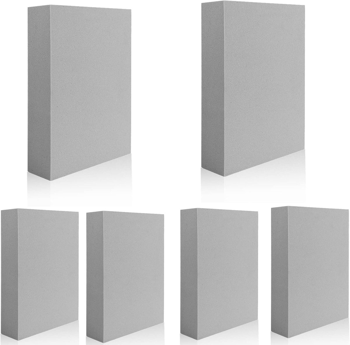 Stamping Foam 6PCS - 2 maten herbruikbare schuimblokken - veelzijdig voor kaarten maken - eenvoudig in gebruik - ShopVlot