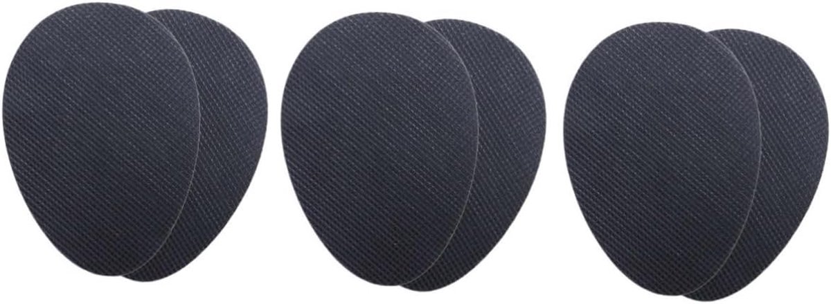 Hielbeschermers - Antislip zolen - Veiliger Lopen - Zelfklevend - 88 x 65 cm - Zwart
