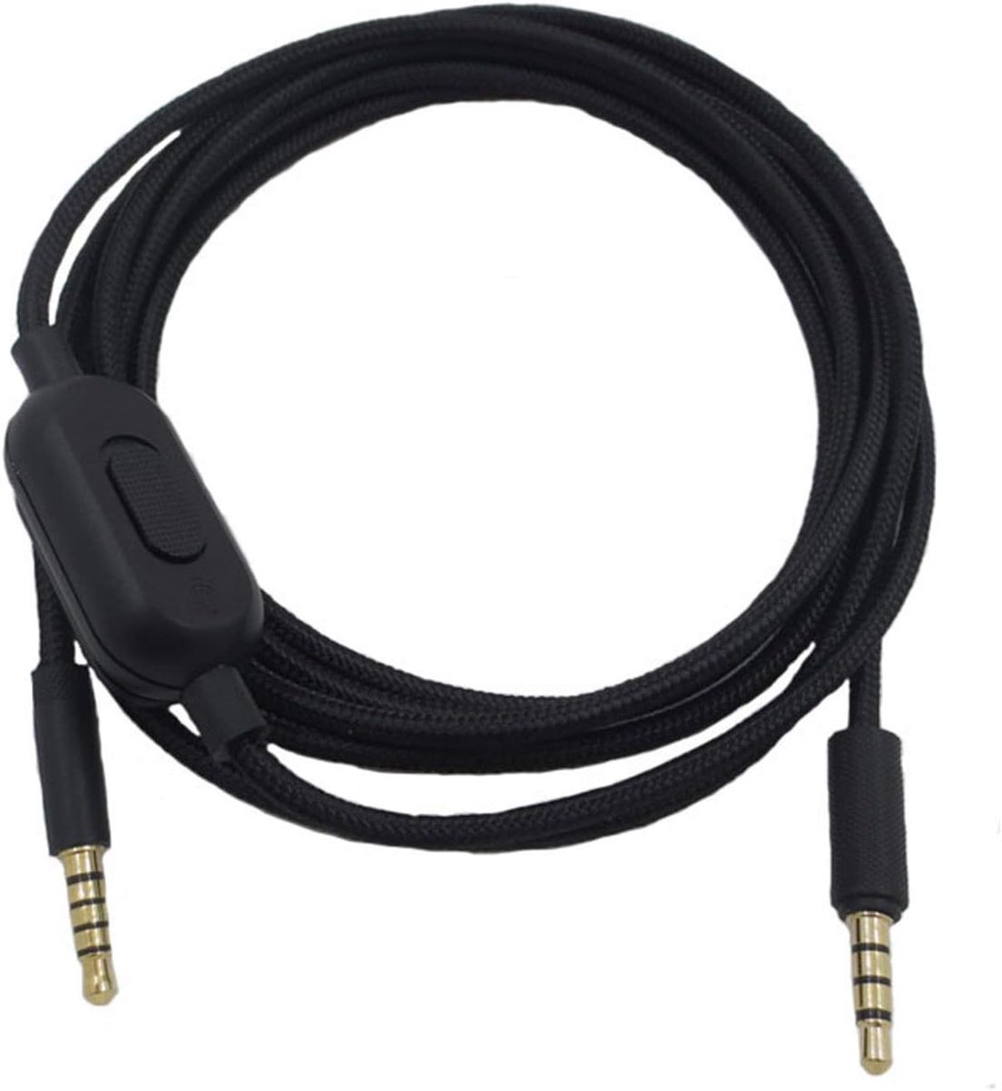Game Headphones Audio Cable, Volume Microphone Control Audio Cable Adapter for G233 G433 GPRO GPROX - ShopVlot