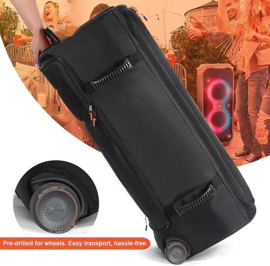 Speaker Travel Protective Case Compatible with JBL PartyBox 720, Portable Speaker Dust Cover Storage Bag for Outdoor - ShopVlot — afbeelding 4