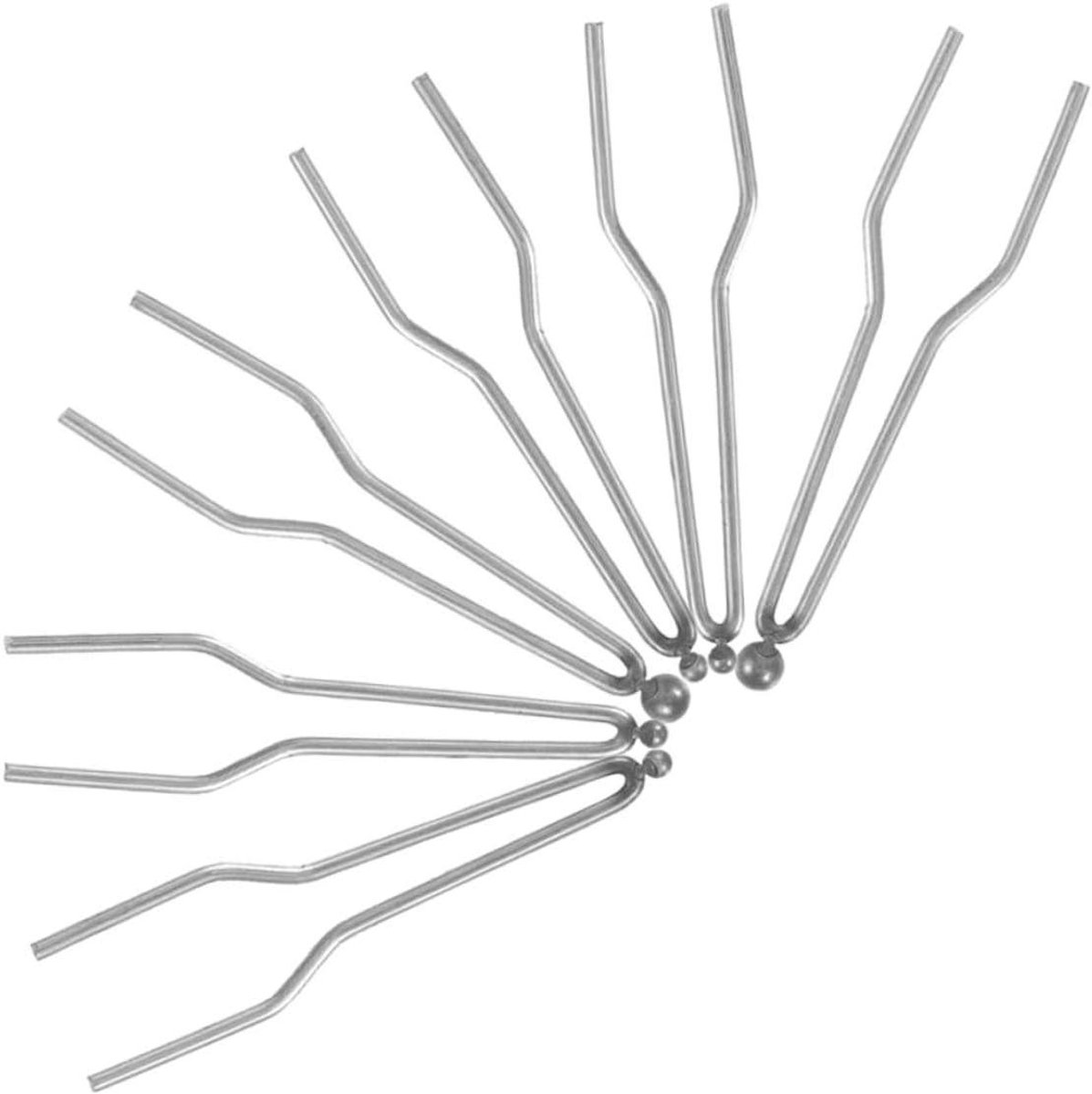 Pyrograafpen Punten - Houtbrand Tips - Houtbewerking Decoratie - Snel Opwarmend - 3.5 cm - Grijs