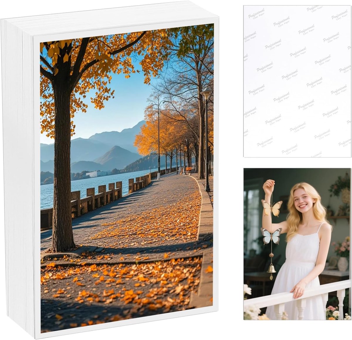 Fotopapier A4 - glanzend 230 g/m² - eenzijdig inkjet - direct droog resultaat - ShopVlot