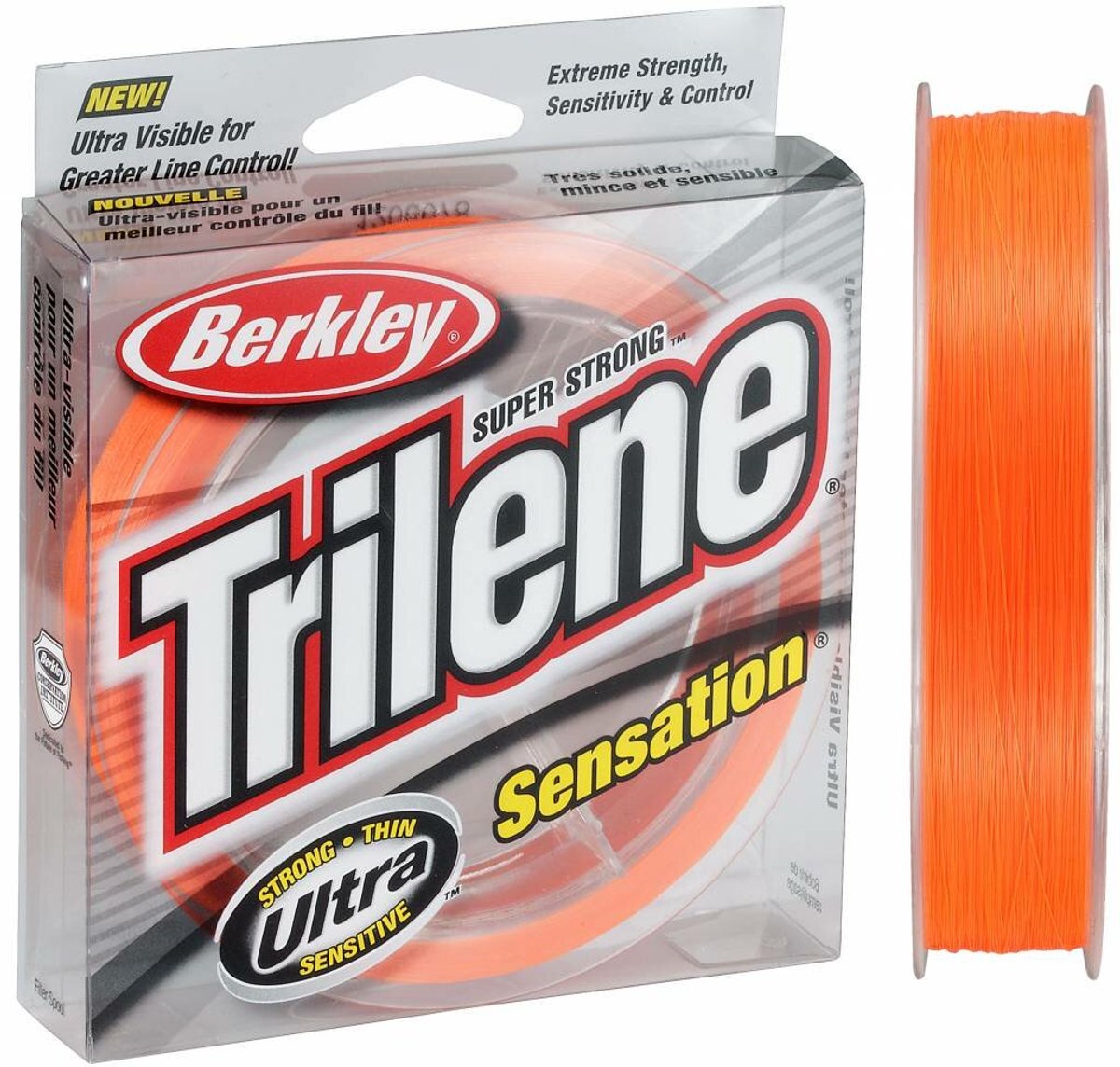 Berkley Trilene Sensation Blaze Orange Nylon Lijn - Vislijn - Visdraad - 0.24mm 5.30kg 110m
