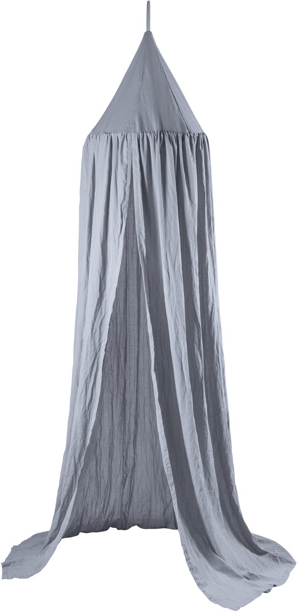 Sebra Bedhemel - Dobby Weave - Dusty Blue
