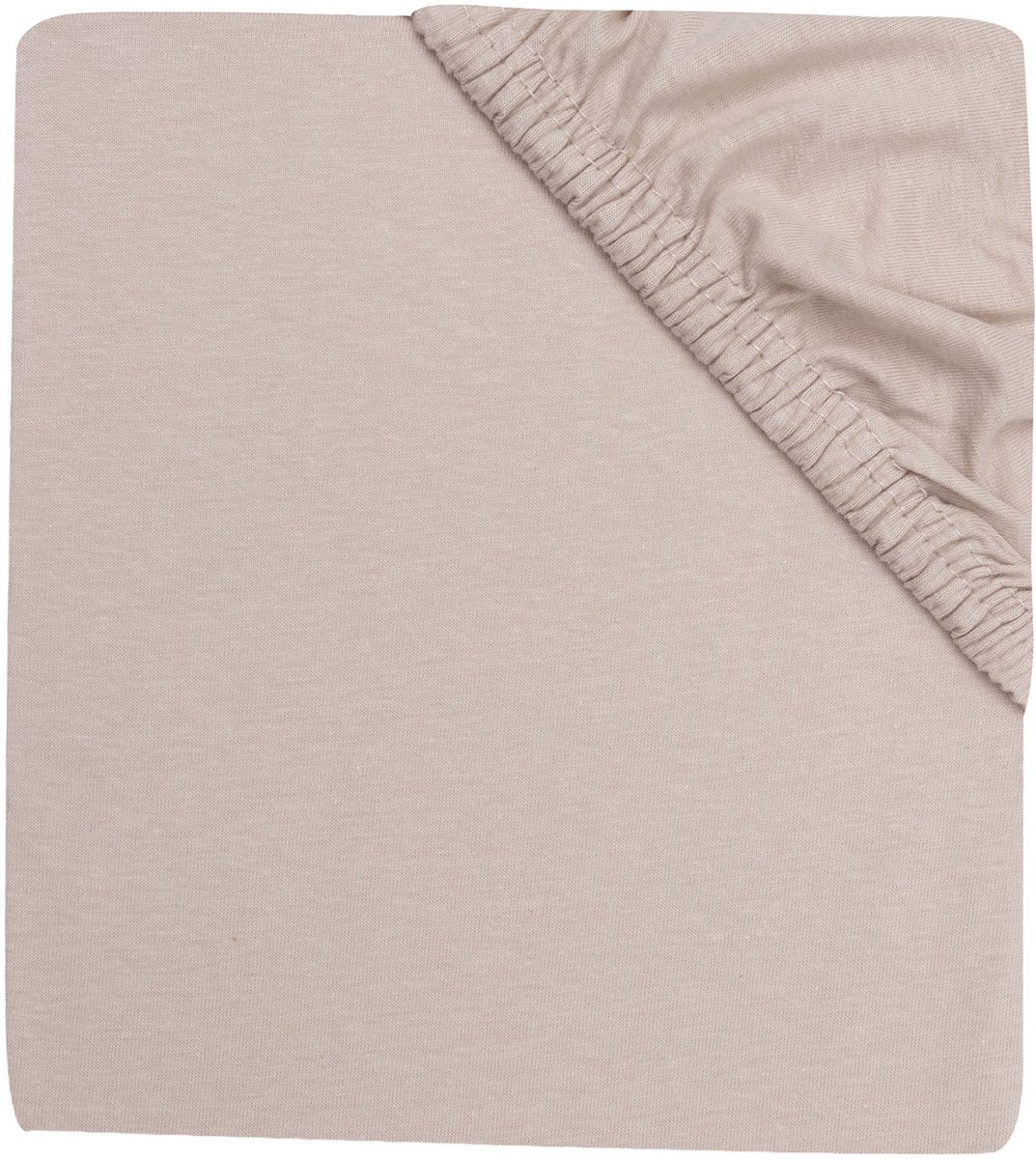Jollein Hoeslaken Ledikant - 70/75x140/150cm - Jersey - Silk Rose