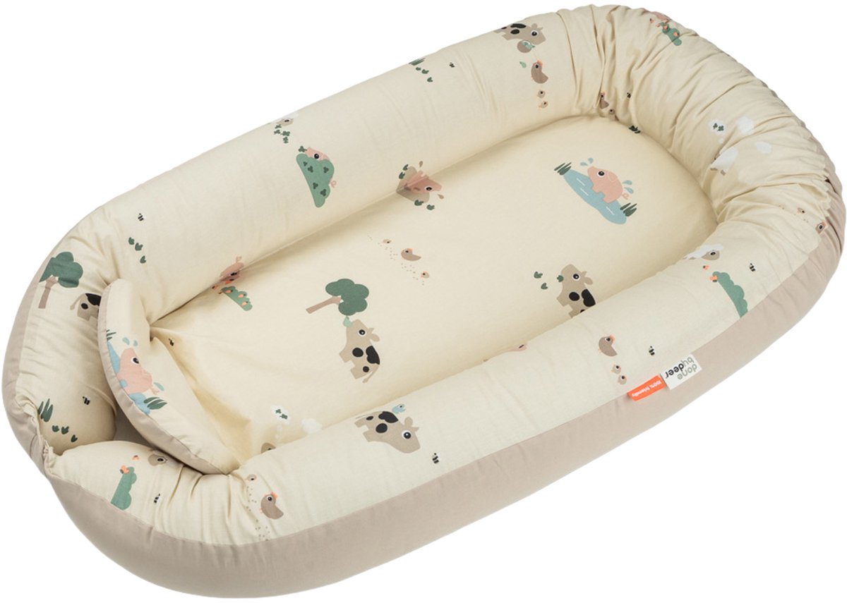 Done By Deer Tiny Farm Cozy Babynest - Sand