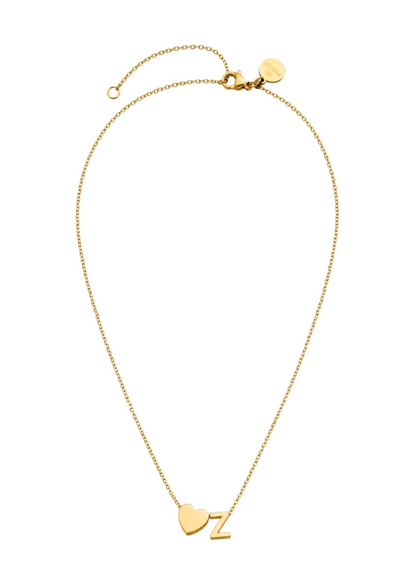 PURELEI Ketting Letter Heart Z
