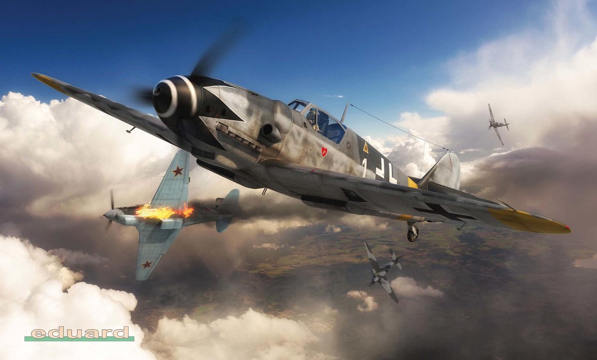 Eduard Modelbouwpakket Vliegtuigen - 82118 Messerschmitt Bf 109G-14 - ProfiPACK Edition - Duits Jachtvliegtuig Plastic - 1:48 - Modelbouw