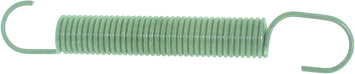 Tension spring - Trekveer - Tuinonderhoud - Origineel onderdeel - 10 cm - Zwart