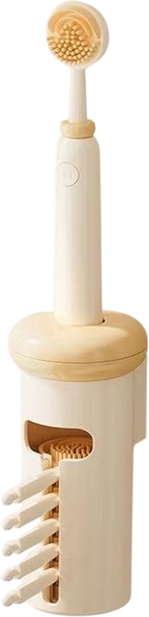 Tongschraper – Herbruikbare Plastic Tongreiniger voor Slechte Adem, Frisse Adem, Mondhygiëne & Mondverzorging - Geel