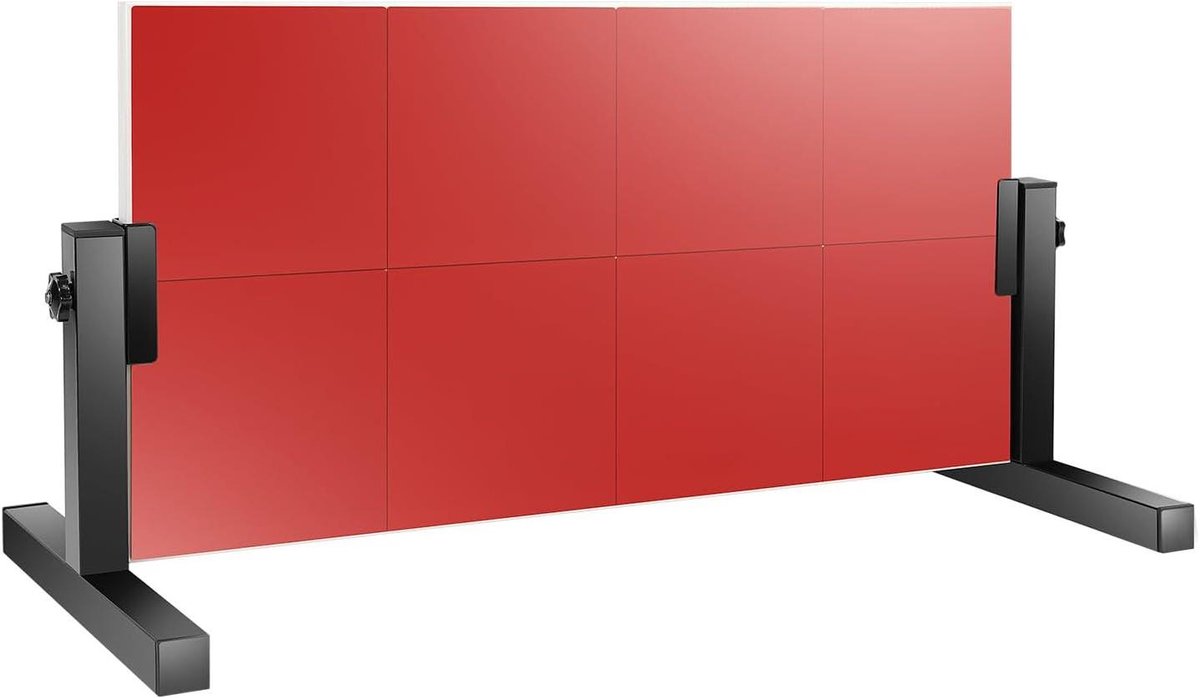 Tafeltennis Rebound Board - Return Board Trainingsapparaat - Zelfstandig Trainen - 360 Graden Hoekverstelling - 66 x 33 cm