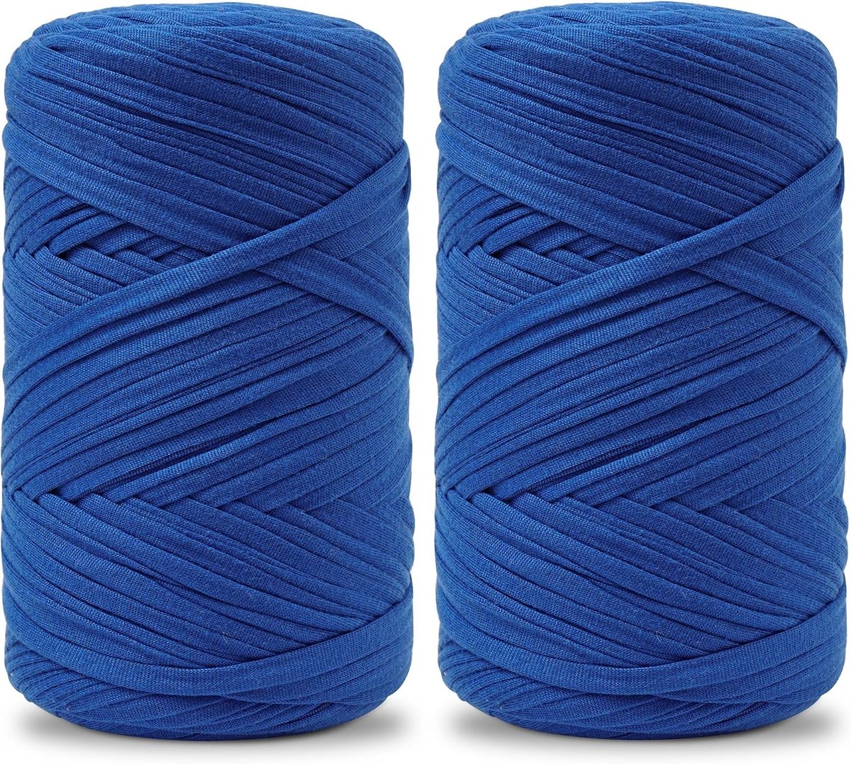 2 x 200 g T-shirtgaren, T-shirtgaren om te haken, geschikt voor gehaakte tassen, manden, wandkleden, woonaccessoires en doe-het-zelfprojecten