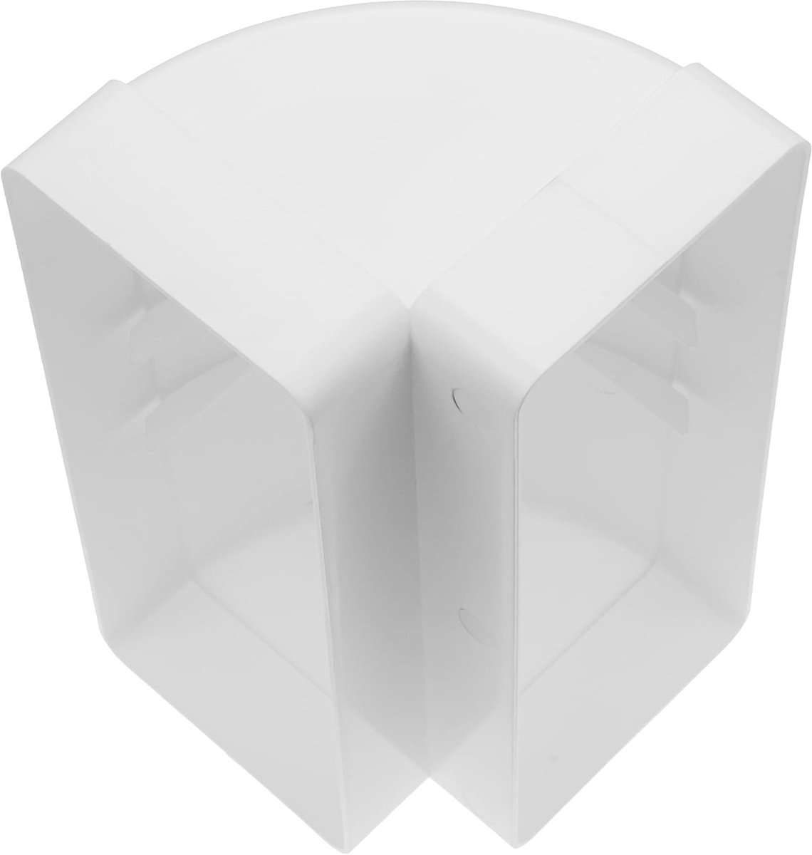 Systems 220 x 90 mm Rechthoekige buisplaat verticaal voor de buisaansluiting Hoek: 90° ventilatiesysteem, verwarming, koeling