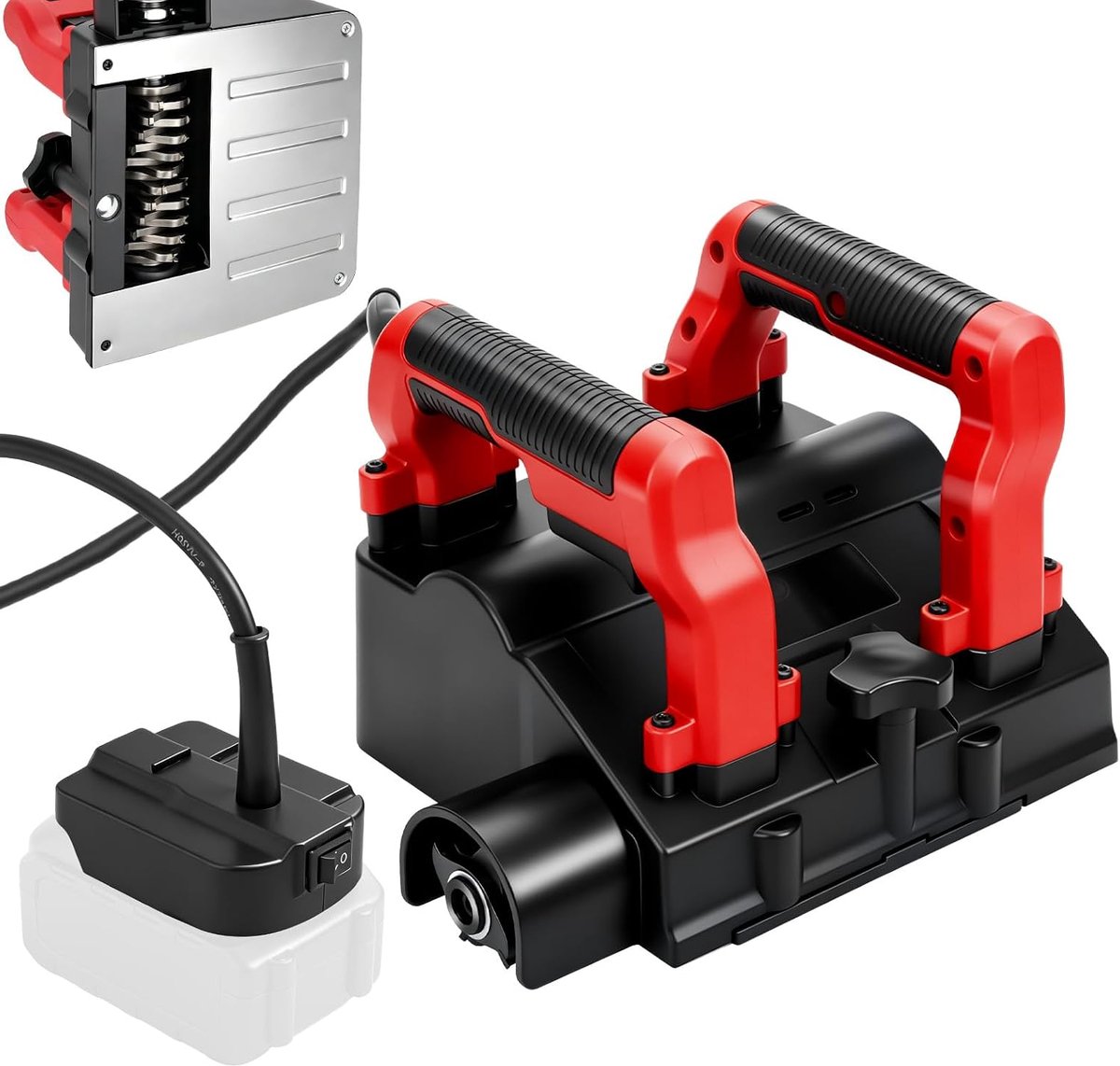 Accu-wandfrees voor Makita 18 V batterijen (geen accu), draadloze betonfrees, wandfrees, saneringsfrees, draagbare reinigingsfrees, freesmachine voor beton, pleisterwerk, verf verwijderen