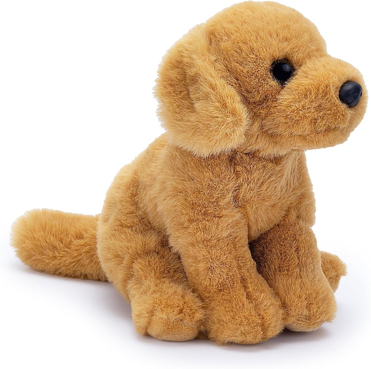 Co Palm Pups Golden Retriever Pluche hondenspeelgoed (15 cm) - gouden puppy - zacht, behaaglijk, 100% gerecycled - de favoriete knuffelmetgezel van het gezin