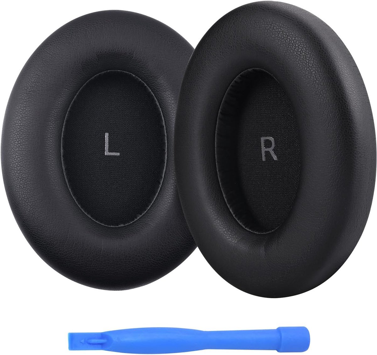 Oorkussens voor Sennheiser Momentum 4 Wireless Over-Ear Hoofdtelefoons van MMOBIEL – Memory Foam en Protein PU Koptelefoon Oorkussens - Noise Isolation Earpads – Zwart