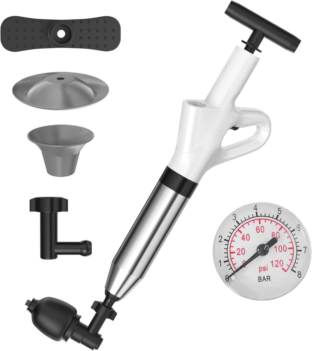 toiletzuiger, druktoilet knijpen