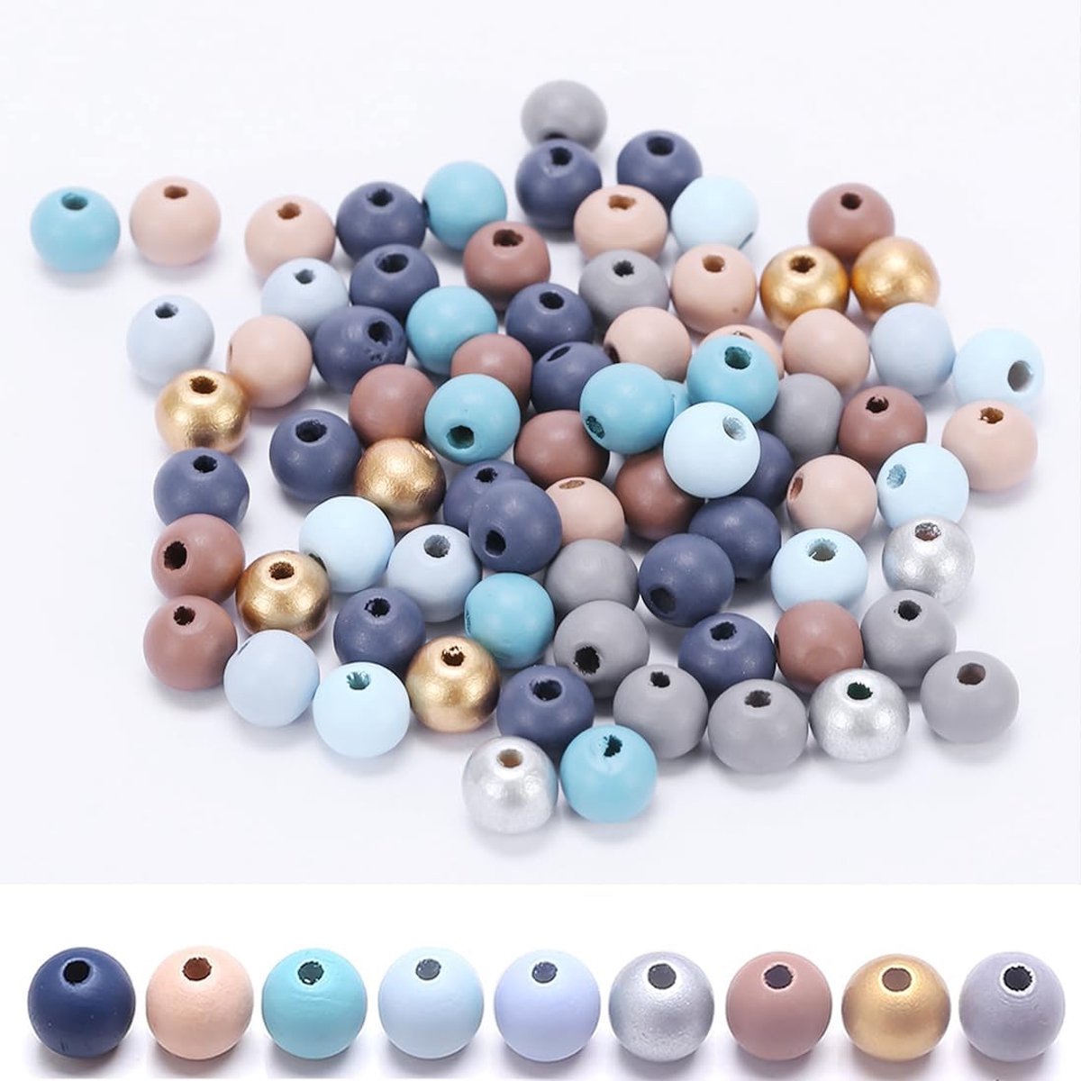 Kralen - 10 mm - doe-het-zelf sieraden maken en knutselen