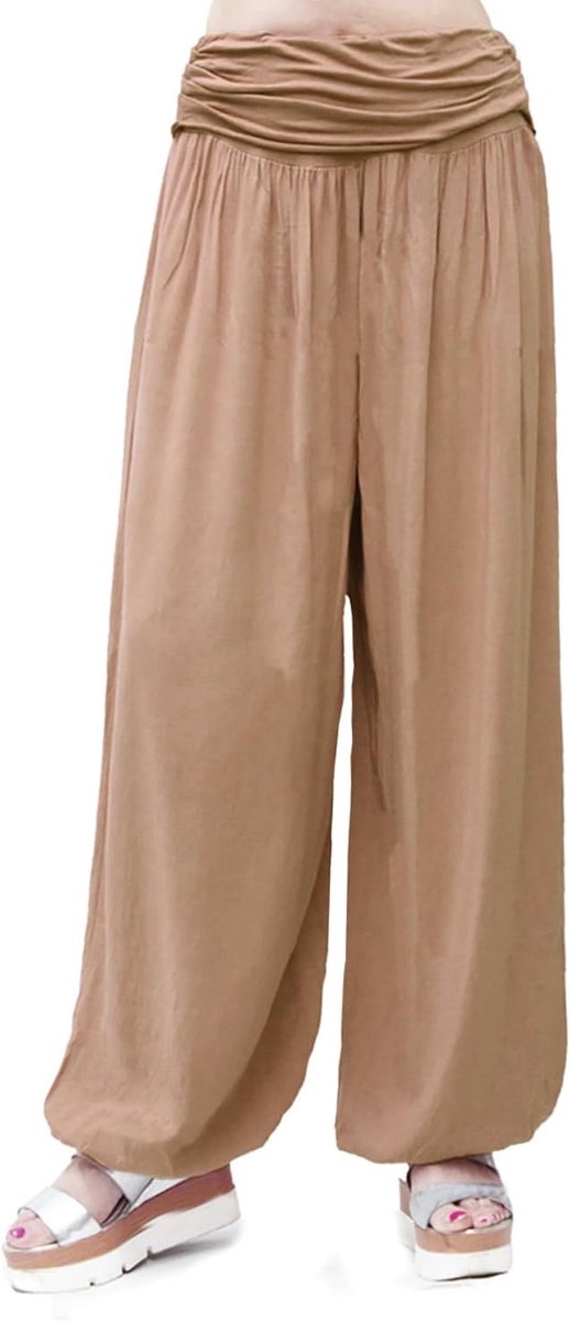 dames Xxl lichtbloeiers harembroek vrijetijdsbroek zomerbroek broek