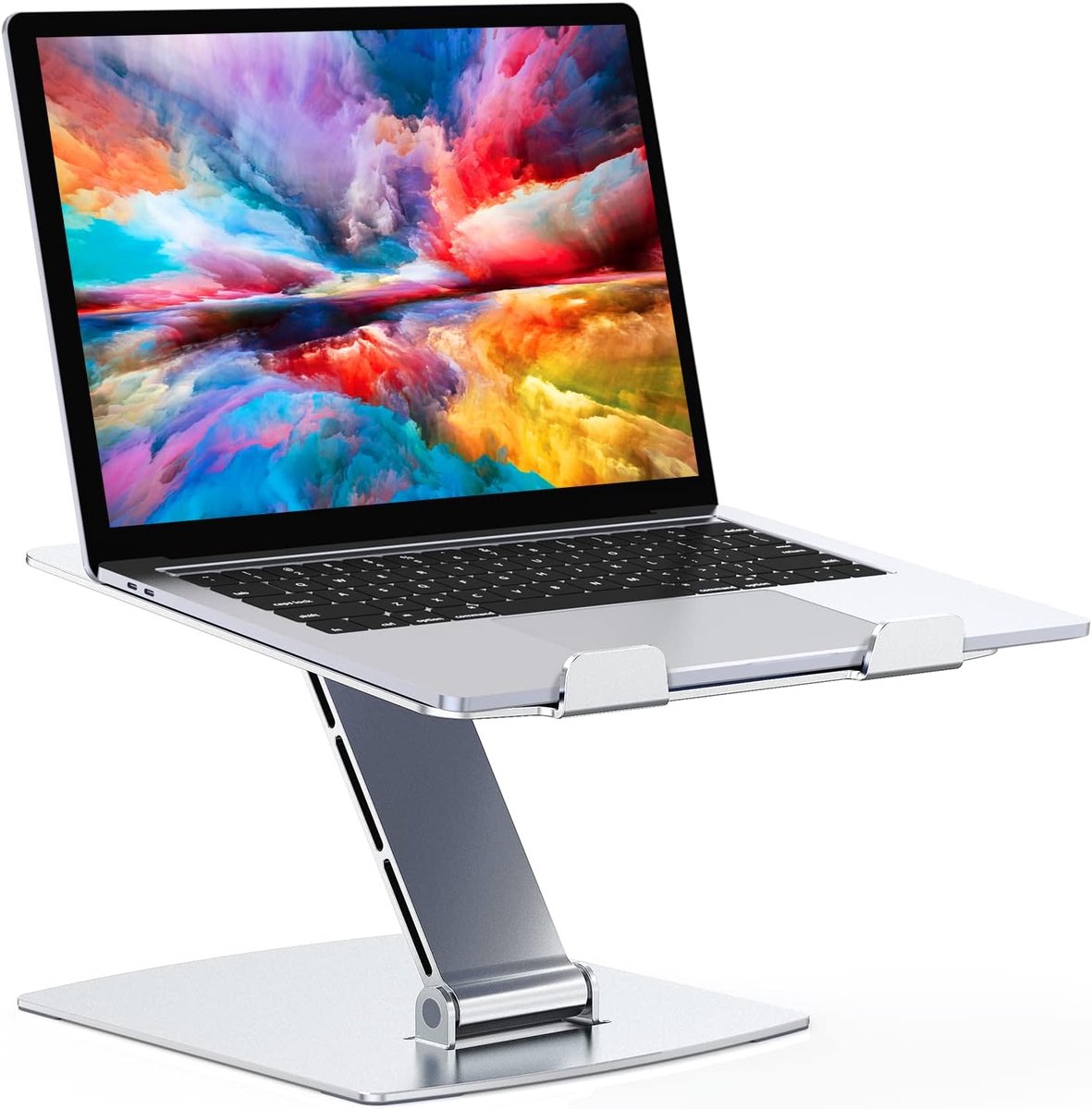 Opvouwbare Laptopstandaard, Ergonomische Aluminium Laptopstandaard Compatibel Met MacBook Air Pro, XPS En Meer Laptops Van 10-16 Inch
