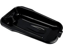 Olieopvangbak Auto - Oliecontainer Motor - Onderhoud Voertuig - Morsvrij Ontwerp - 42 x 22 x 10 cm - Zwart