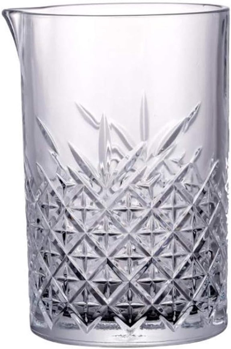 Cocktail Shaker, Cocktail Mixing Glas, Crystal Cut Glas, Cocktail