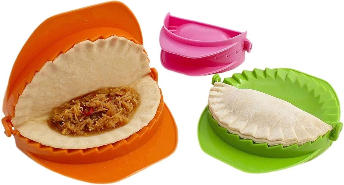 Deegnpersset, Dumplings Maker voor Dumpling, Calzone, Ravioli
