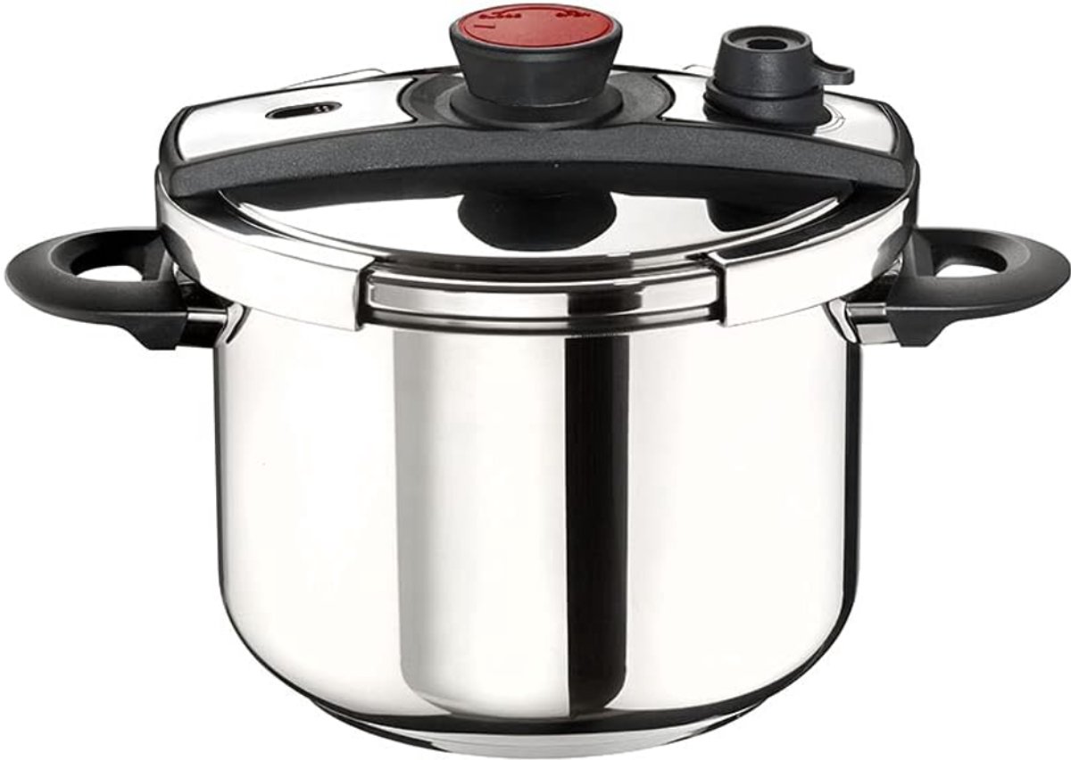 JCP® Snelkookpan Inductie - Snelkookpan - Pressure Cooker - Zilver - 25cm x 37cm x 23cm