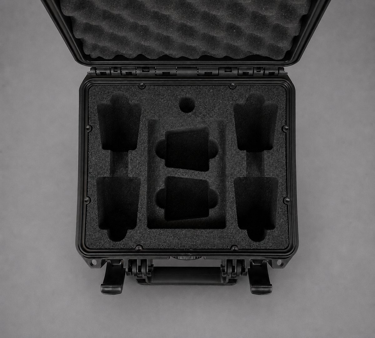 ZENITH Cases ZC2351BOOZE Foam Inlay voor Booze case - excl. Bottle and glasses – Geschikt voor ZENITH 2351