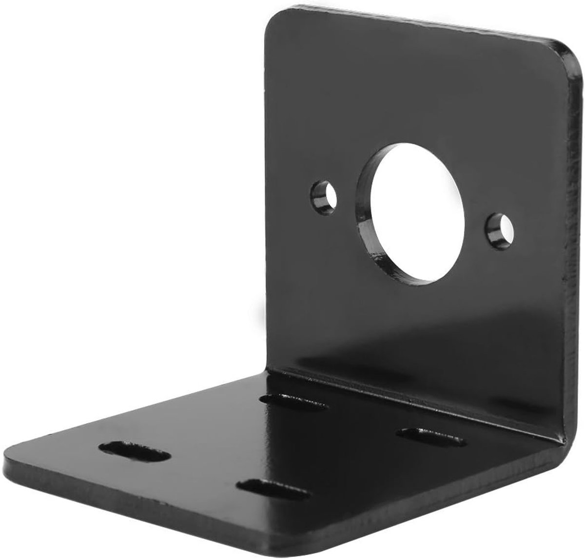 SnelShoppen - Stepper Motor Beugel - Hoogwaardige Hoekbeugel - Montagebeugel voor DC Motor - Vast Onderstel met Electroplating en Sterke Roestwering -