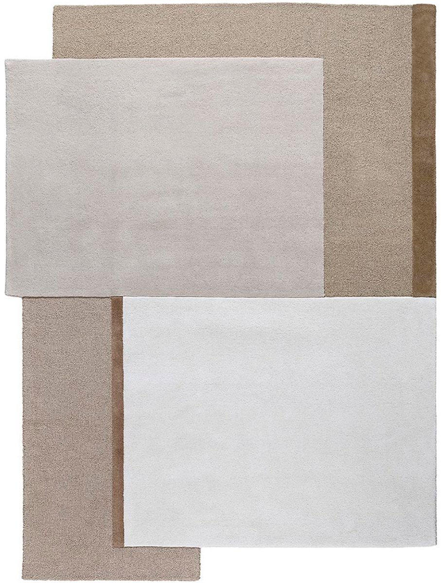 brinker carpets vloerkleed umare - beige - 170x230 cm